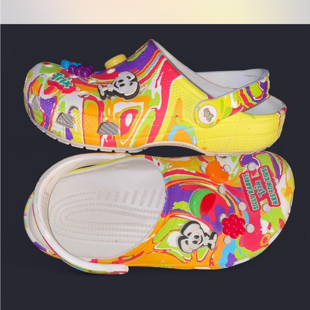 CROCS Multicolor Kids Clogs with Fun Design